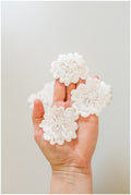 8pcs. 3D lace flowers for sewing on/ 3D flower lace applique/ wedding dress lace applique/ bridal lace// A17-079