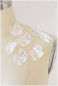 20pcs 3D flower lace applique/wedding dress lace applique/wedding dress applique// A17-086
