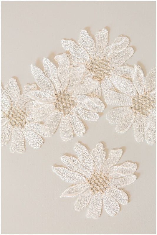20pcs. 3D flower applique/wedding dress lace applique/bridal 3D applique// A17-100-1
