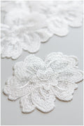 6pcs. 3D lace flowers for sewing/ 3D flower lace applique/ lace flowers/ wedding dress lace applique// A17-117