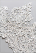 Bridal lace trim off-white/ Brut veil lace trim/ elegant bridal lace trim// T17-048