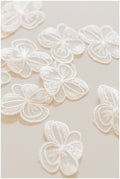 20pcs 3D flower lace applique/wedding dress lace applique/wedding dress applique// A17-086