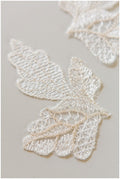 10pcs. 3D flowers for sewing/ 3D lace applique/ 3D lace flower/ wedding dress lace applique/ bridal 3D applique// A17-106