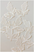20pcs. lace leaf applique/ 3D flower lace applique/ wedding dress lace applique/ bridal lace// A17-106-1