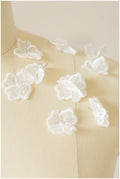 10pcs. 3D flowers for sewing/ 3D lace applique/ 3D lace flower/ wedding dress lace applique/ wedding dress applique// A17-111