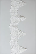 Royal look lace trim/ elegant bridal lace trim/ off-white lace trim/ wedding dress lace trim// T17-060