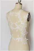 3D lace applique, lace flower, flower applique, wedding dress lace applique// A17-134