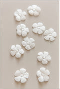 20pcs 3D lace flowers for sewing/ lace applique/ wedding dress lace applique/ bridal lace// A17-148