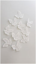 30pcs 3D leaf applique for sewing/ 3D flower applique/ wedding dress lace applique/ bridal lace// A17-168-1