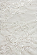 Blumen Spitzenstoff Off-White/ sehr weicher Hochzeit Spitzenstoff/ florale Brautspitze// L17-080