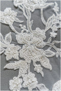 Perlen Blume Spitzen Patch, Blumen Applikation, SpitzenBlume Patch, Spitzen Applikation, Hochzeitskleid Spitzen Applikation, Braut Blumen Patch// A19-187