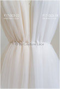 38 yds/34.7m BOLT - very soft tulle fabric for bridal veils &amp; wedding dresses/ cream soft tulle fabric// R-166-22 BOLT 38YDS 