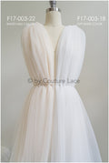 38 yds/34.7m BOLT - very soft tulle fabric for bridal veils &amp; wedding dresses/ cream soft tulle fabric// R-166-22 BOLT 38YDS 