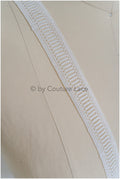 4yds crochet lace for boho wedding dresses/ lace trim off-white/ bridal lace/ geometric lace// T20-117