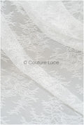 Französische florale Spitze/ Raschelspitze für die Braut/ französische Schleierspitze/ Chanitilly-Spitze für die Braut/ edwardianischer Spitzenstoff// L21-414