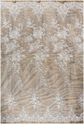 Rosenblüte BrautSpitze Stoff, sehr weicher Stickmuster Hochzeit Spitzenstoff, florales Spitzendesign, Hochzeitskleid Spitzenstoff, Schleierspitze// L17-098
